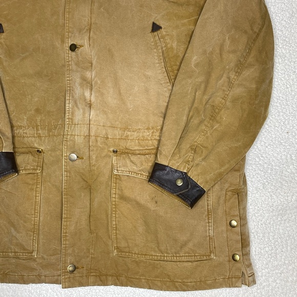 Vintage Roper Flannel Lined Canvas Work Jacket: Size Extra Large - Picture 6 of 10